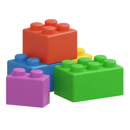 Plastic Lego  3D Icon