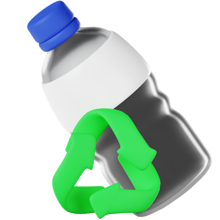 Plastic Recycle  3D Icon