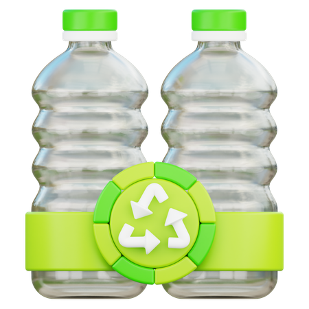 Plastic Recycling  3D Icon