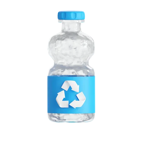 Plastic Recycling  3D Icon