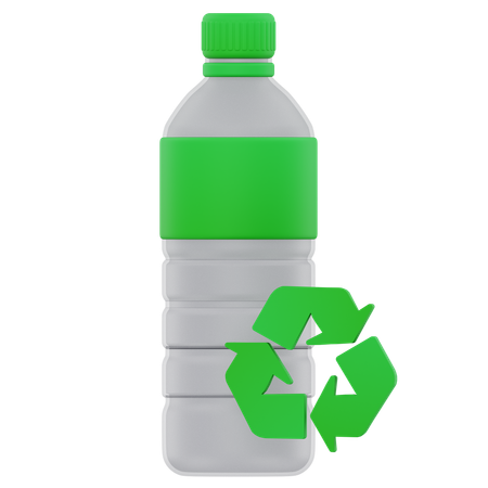 Plastic Recycling  3D Icon