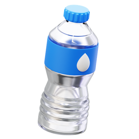 플라스틱 물병  3D Icon