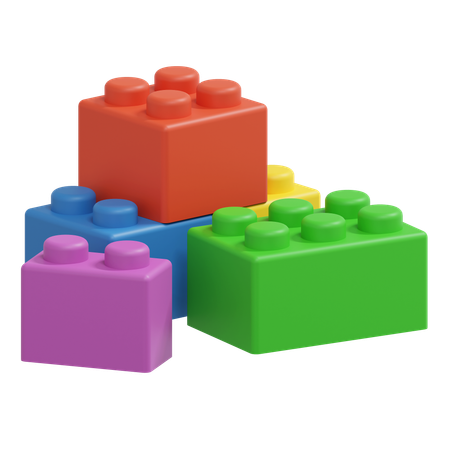 Lego en plastique  3D Icon