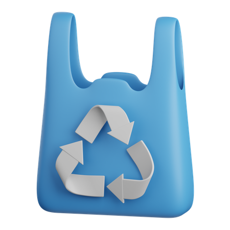 Plastique recyclé  3D Icon