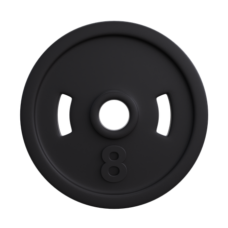 Plat Dumbell  3D Icon