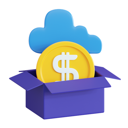 Plataforma de financiación  3D Icon