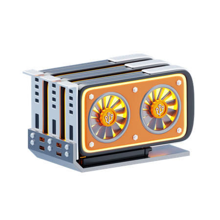 Plataforma de mineração  3D Icon