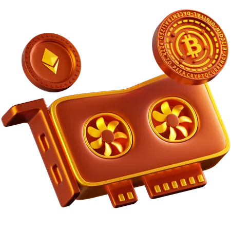 Plataforma minera  3D Icon