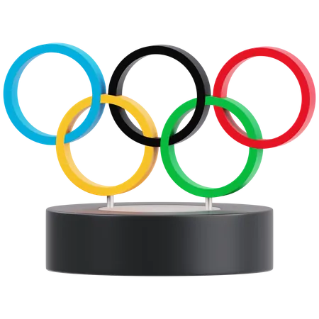 Plataforma olimpica  3D Icon