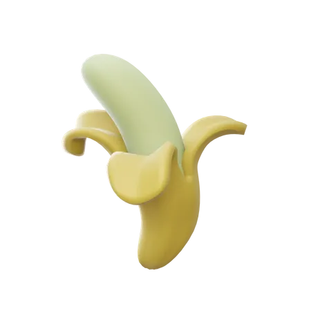 Banana  3D Illustration