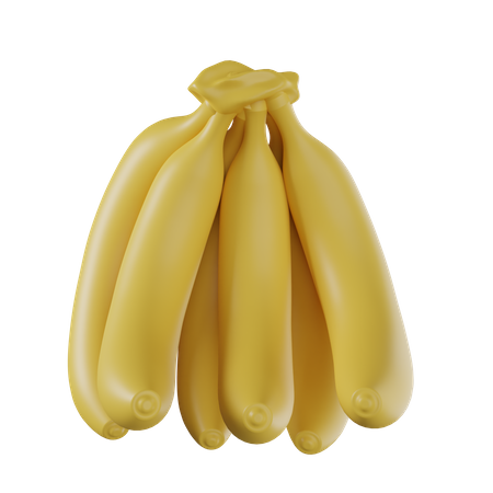 Banana  3D Illustration