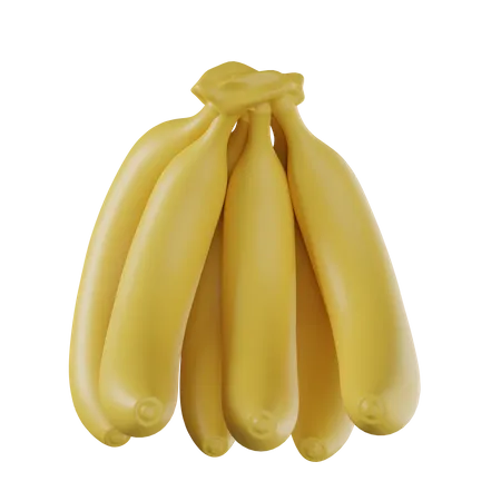 Banana  3D Illustration