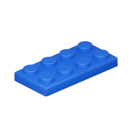 Plate 2x4  3D Icon