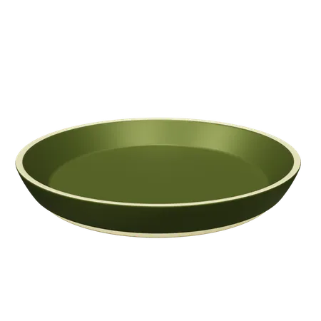Plate  3D Icon