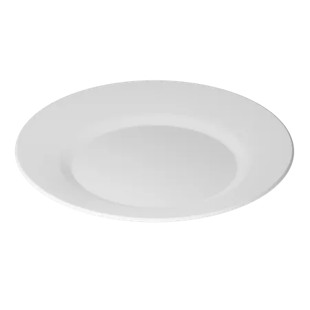 Plate  3D Icon