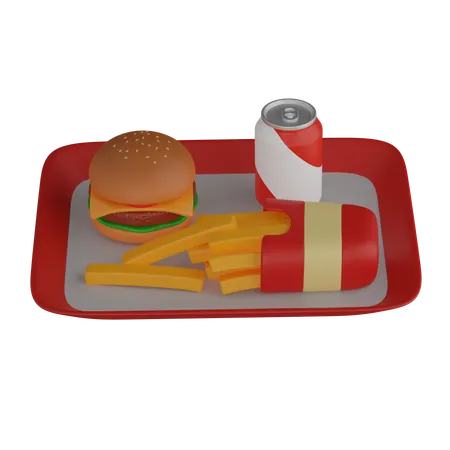 Plate  3D Icon