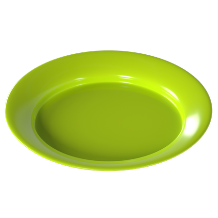 Plate  3D Icon