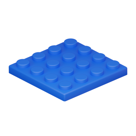 Plate 4x4  3D Icon