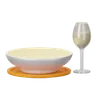 Plate And Glass