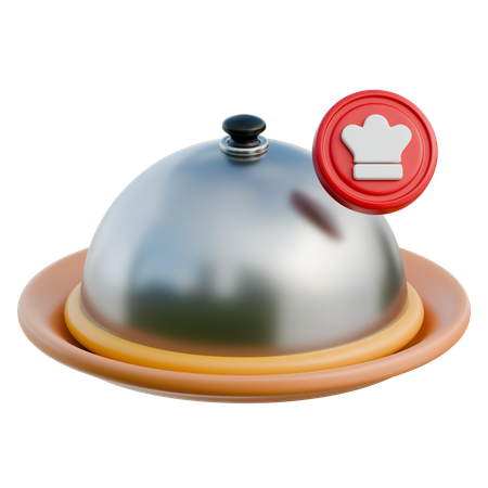 Plateau de service  3D Icon