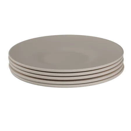 Plates  3D Icon