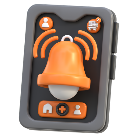 Platform Notification  3D Icon