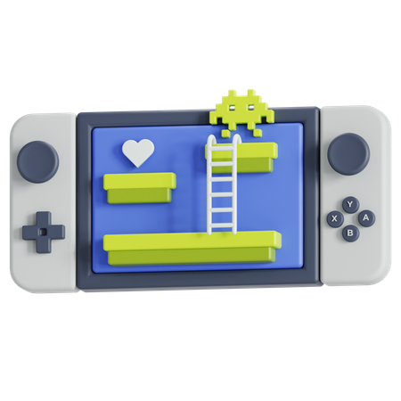 Platformer game  3D Icon