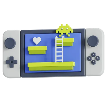 Platformer game  3D Icon