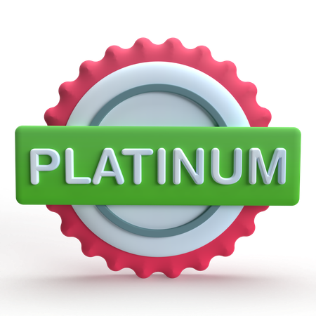 Platino  3D Icon