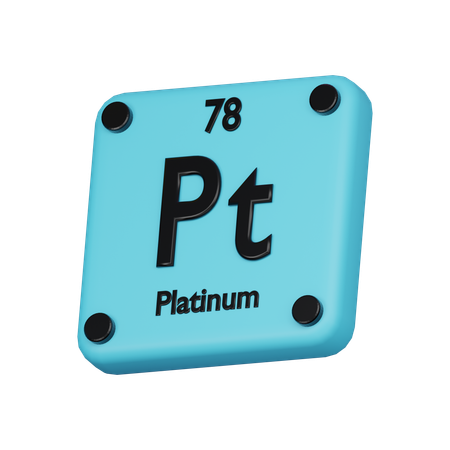 Platinum  3D Icon