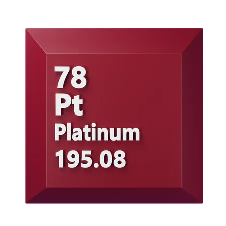 Platinum  3D Icon