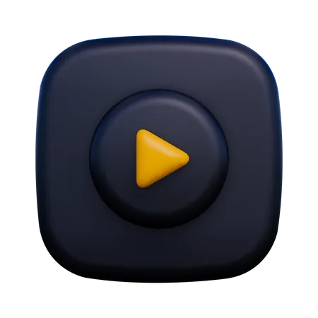 Play  3D Icon