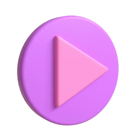 Play  3D Icon