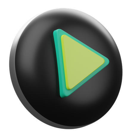 Play  3D Icon