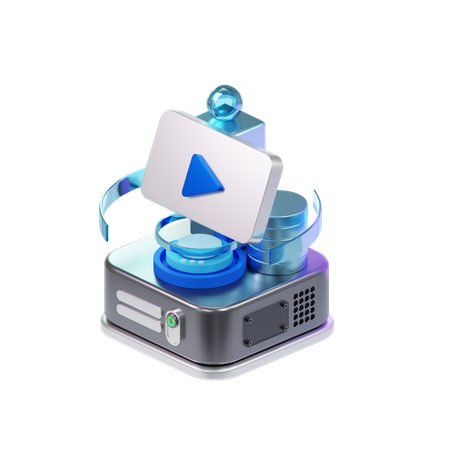 Play  3D Icon