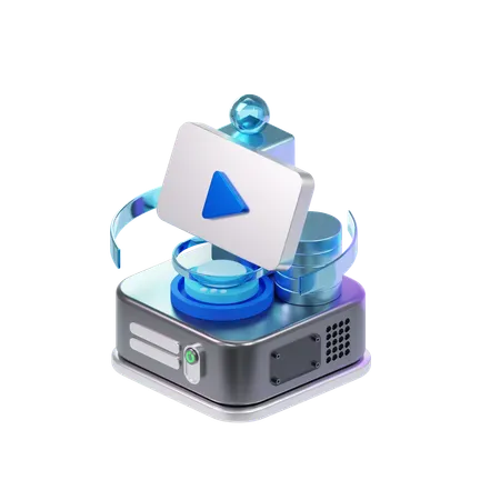 Play  3D Icon