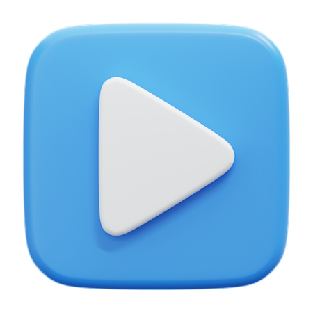 Play  3D Icon
