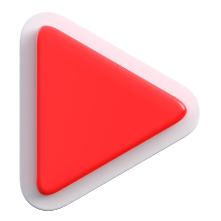 Play Button  3D Icon