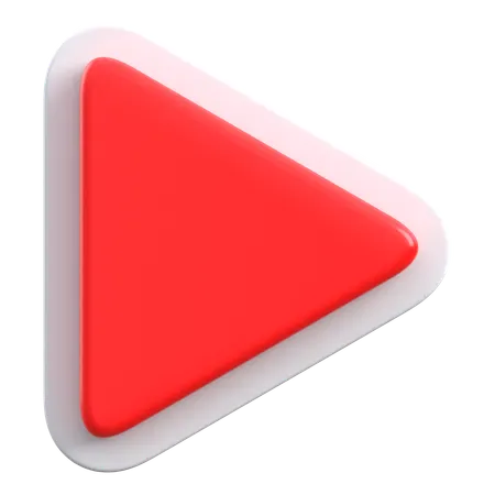 Play Button  3D Icon