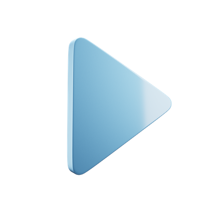 Play Button  3D Icon