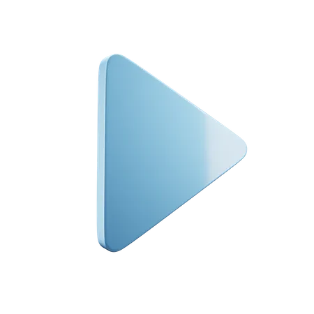 Play Button  3D Icon