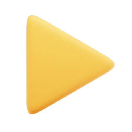 Play Button  3D Icon