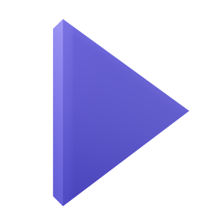 Play Button  3D Icon