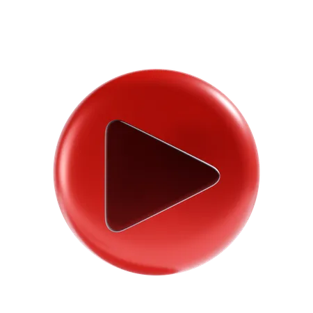 Play Button  3D Icon