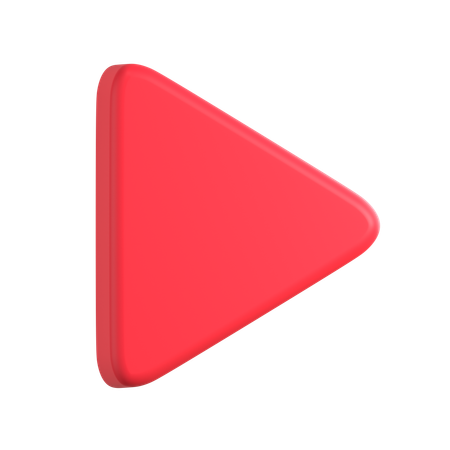 Play Button  3D Icon