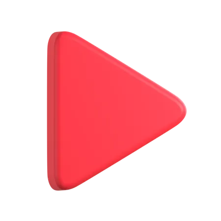 Play Button  3D Icon