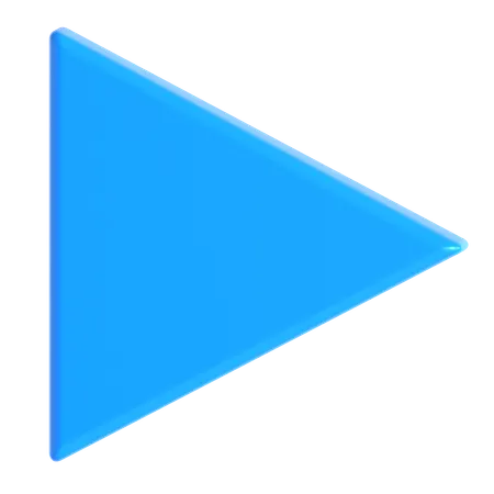 Play Button  3D Icon