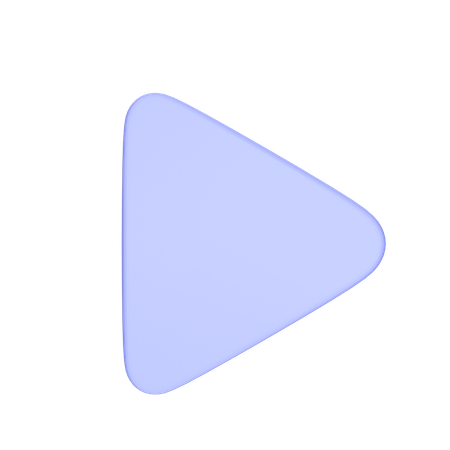 Play Button  3D Icon