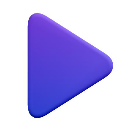 Play Button  3D Icon