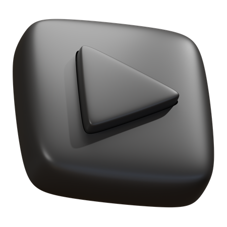Play Button  3D Icon